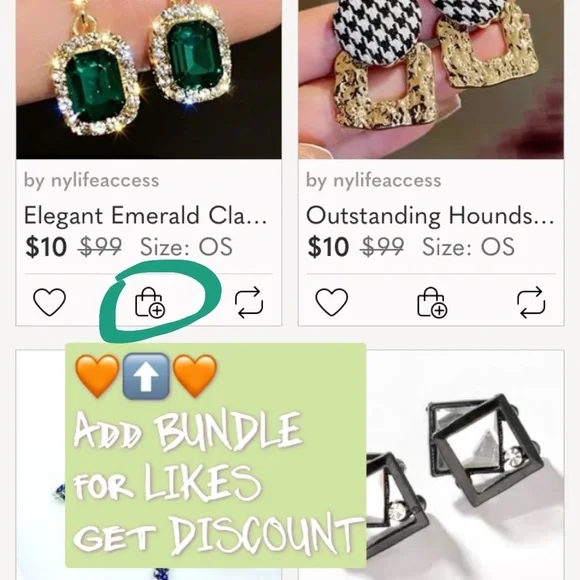 ❣️$25/3❣️ Gothic Style Black Dangle Earrings - Picture 6 of 8